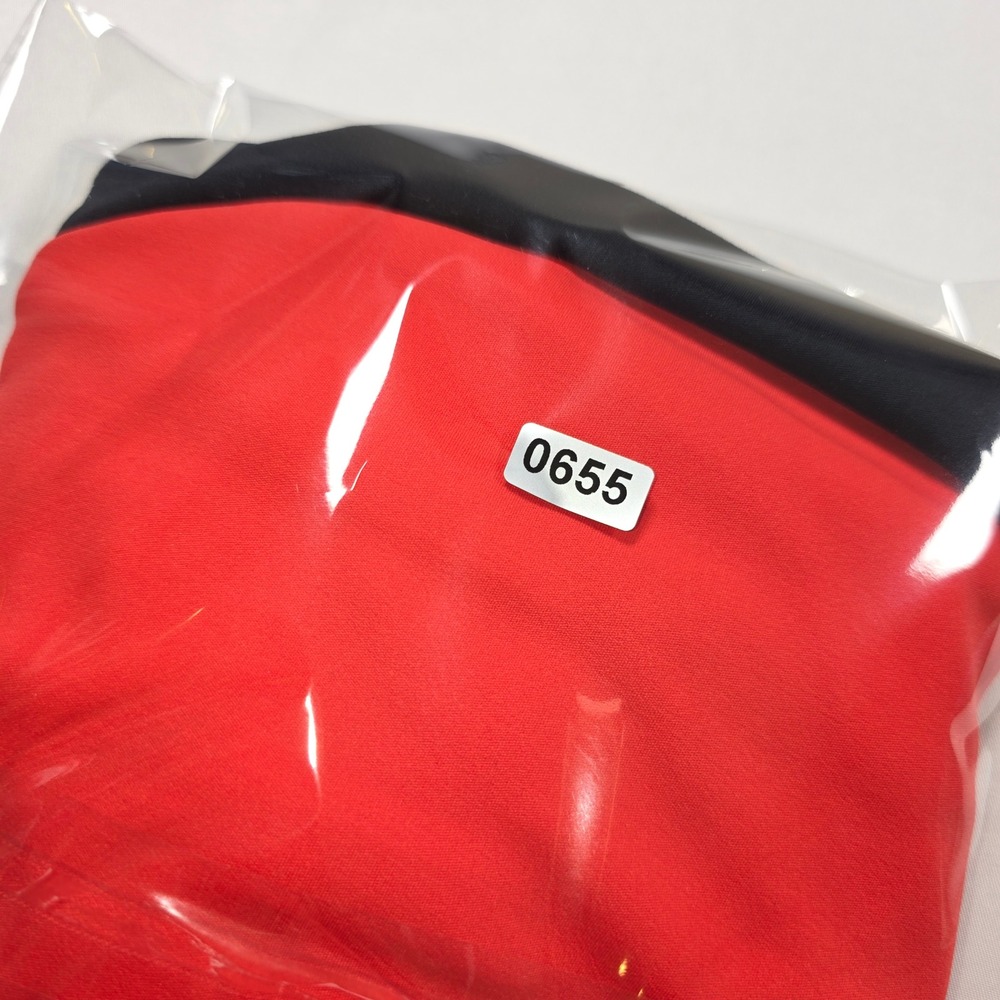 La Blanca by Rod Beattie Vintage Red Black One Piece Swimsuit Size 12 Made USA - Picture 7 of 7
